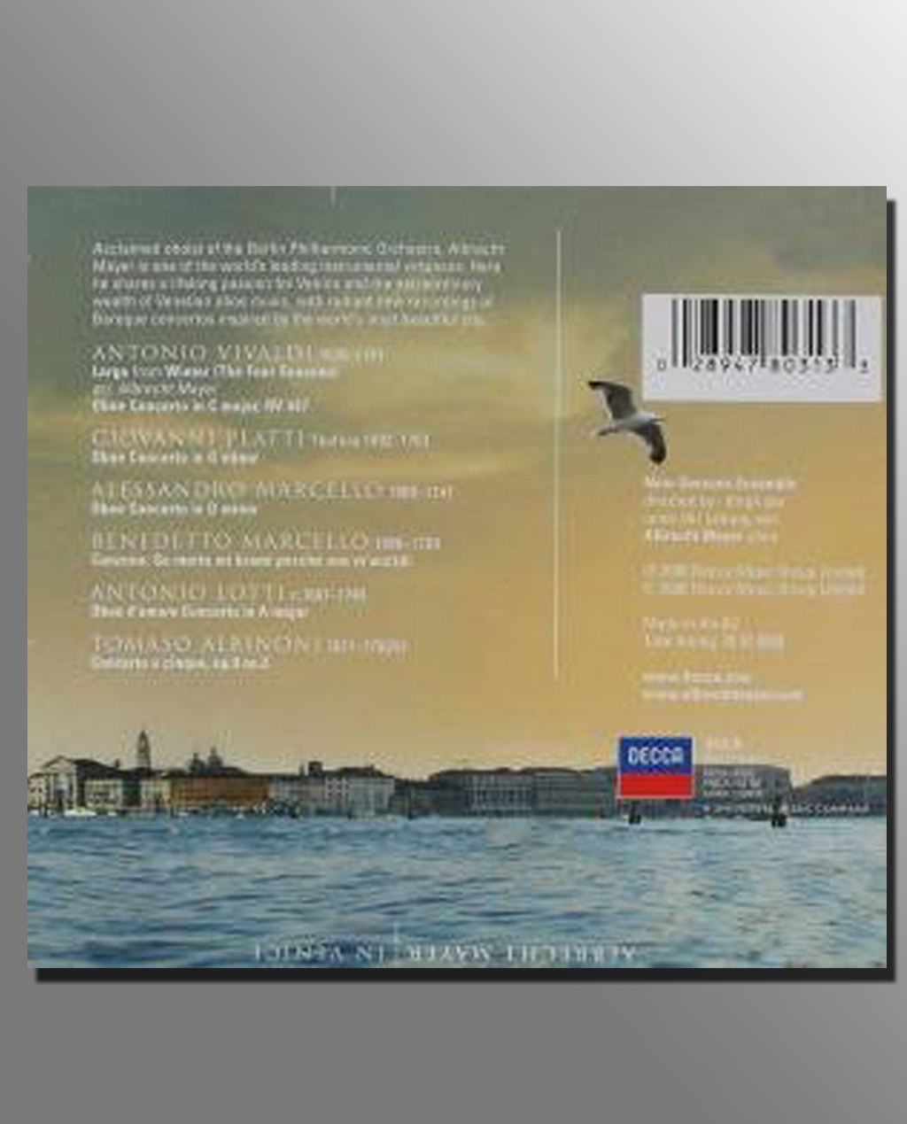 CD Albrecht Mayer in Venice – Image 2